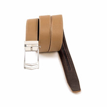 Load image into Gallery viewer, Casual Belt Pin Buckle Beige &amp; Brown