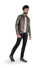 Load image into Gallery viewer, MEN PU JACKET