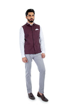 Load image into Gallery viewer, COLLAR TEXTURED WAITSCOAT