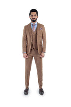 Load image into Gallery viewer, THREE-PC CHECKRED SUIT