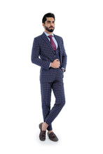 Load image into Gallery viewer, THREE -PC CHECKERED SUIT