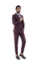 Load image into Gallery viewer, THREE -PC TEXTURED SUIT